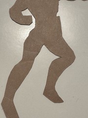 Vintage Power Rangers Die Cut Jason Red Ranger Likely Cereal Box See Pics 4×5.5