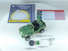 Transformers G1 HOUND The Movie Walmart Reissue Incomplete