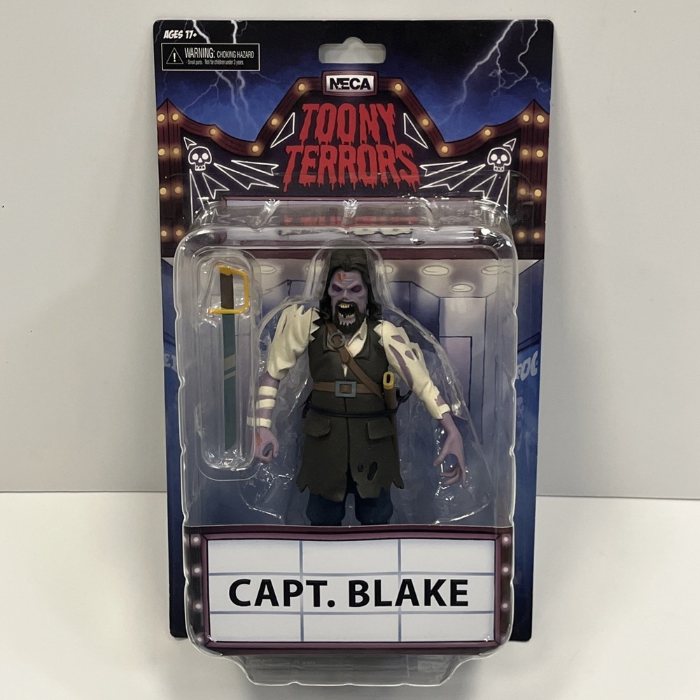 NECA Toony Terrors The Fog Captain Capt Blake 6” Scale Horror Action Figure NEW