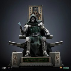 D23 Doctor Doom on Throne Avengers: Doomsday Art Scale1/10 Iron Studios IN STOCK