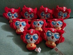 Transformers Roll Out Mini Plush Keychain Reesee