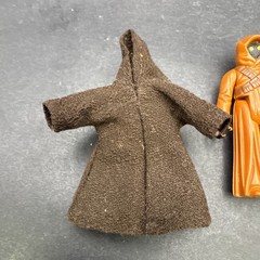 Vintage 1977 Star Wars Jawa Figure with Original Cloth Cape Kenner No Blaster