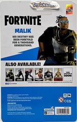Fortnite Series 25 Malik 4 Inch Figure with Crystal Wings Wrap NEW