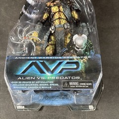 ANCIENT WARRIOR PREDATOR AVP ALIEN VS PREDATOR ACTION FIGURE HORROR REEL NECA