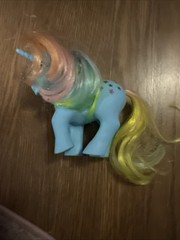 Lot Of 6 Vintage 1980s My Little Pony Toys, G1 Unicorns Pegasus