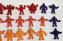 1980’s Lot Of 88 M.U.S.C.L.E Men Vintage Muscle Wrestlers Mixed Colors Free Ship