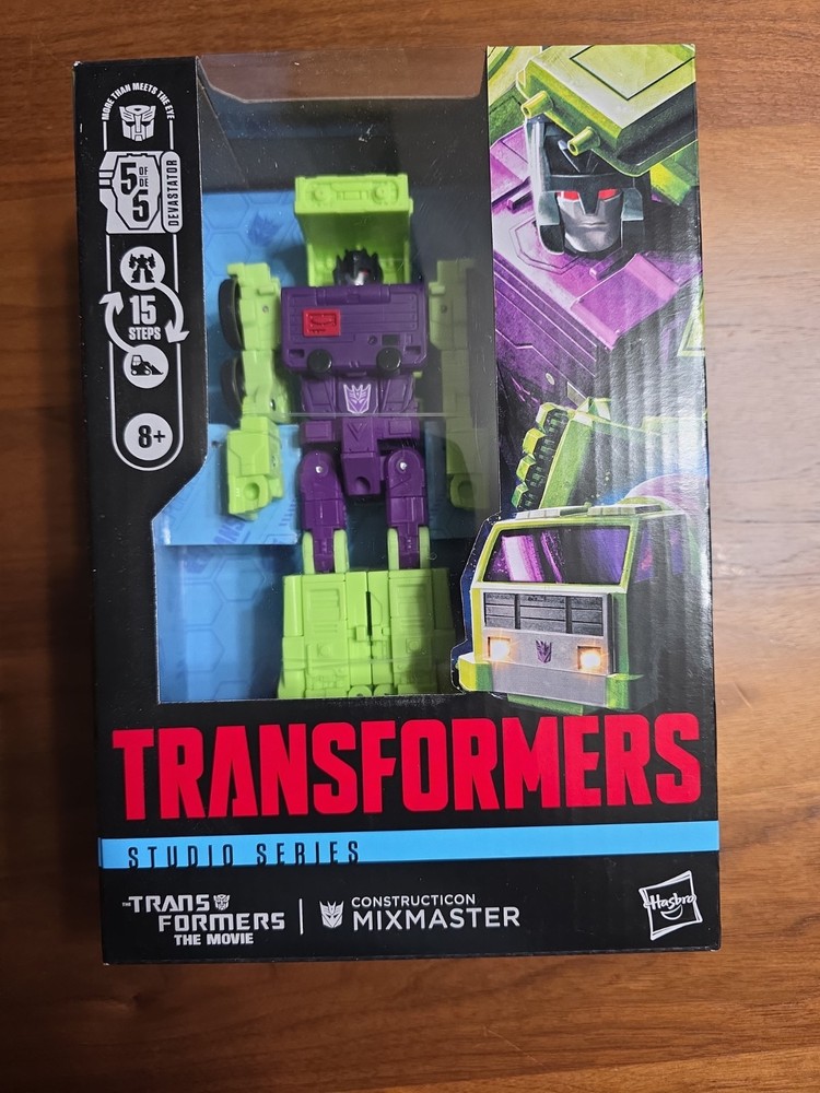 Transformer Studio Series 86 Movie Constructicon Voyager Class Mixmaster