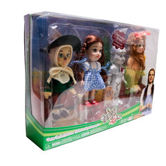 The Wizard of Oz Petite Dolls Collection Four Character Set