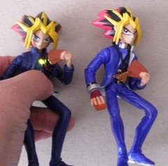 Yu-Gi-Oh Kazuki Takahashi Yami Yugi 6″ Mattel & RARE Unbranded Lightup Figures
