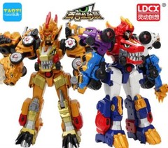 Dino Core Golden Ultimate D-Buster Tyranno Figure Dinosaur Robot Combiner NO BOX