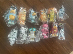 Bluey and Friends Action Mini Figures Lot of 12 Assorted Bingo