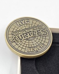 New 2020 QMx’s TMNT Challenge Coin & Pin Set Walmart Exclusive (Limited to 500)
