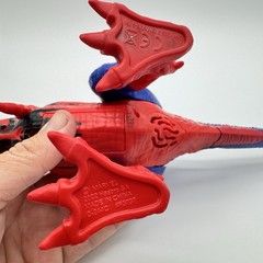 Marvel Spiderman Web Chompin Spider Rex T-Rex Dino With Sounds No Darts
