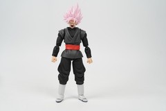 DL Custom SH Figuarts Goku Black 1/12 Matte Pink 2 Bodies Custom Figure