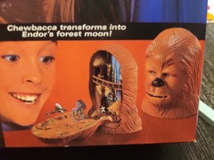 Micro Machines Space Star Wars Chewbacca Transforming Action Set Galoob 1995