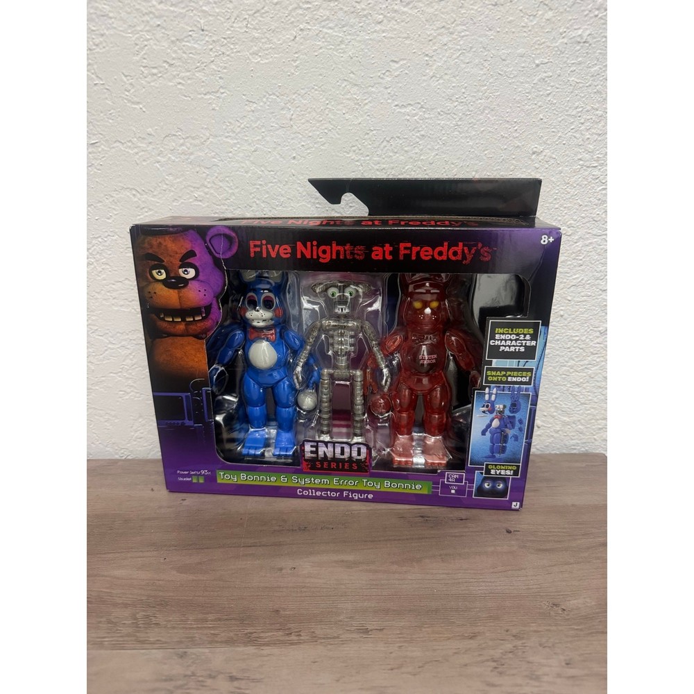 Five Nights at Freddy’s 6″ Endo-Series Collector Figure w/ Bonnie & System [New]