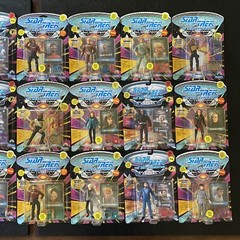 139 Playmates Star Trek TNG TOS DS9 Voyager First Contact Figures MOC Unpunched