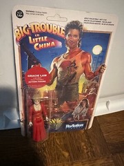 NEW SEALED ReAction Figures Big Trouble in Little China Gracie Law Figure