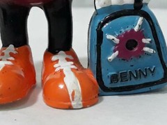 Vintage Benny Bowler Sunglasses California Raisin Figurine Toy ~ Ships FREE