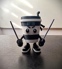 Cappuccino Assassino – Figurine Toy Articulated Italian Brainrot Kids & Adults