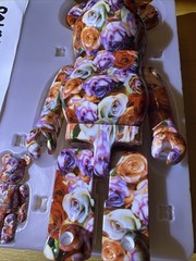 Medicom BE@RBRICK Mika Ninagawa Rose 400% and 100% set Bearbrick