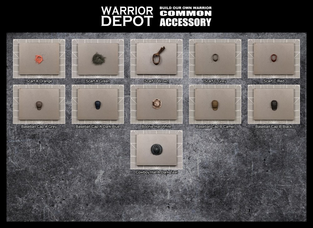 Acid Rain World Common Accessories – 1/18 3.75″ GI Joe