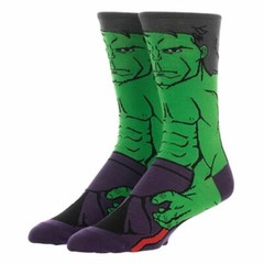 Marvel NEW * Incredible Hulk Casual Crew Socks * One Size Fits Most Men Women
