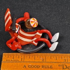Bonkers Toy Co Bacon Action Figure Frying Pan Sunglasses Hat Foodie
