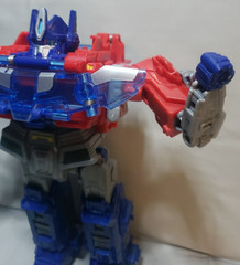 Transformers Optimus Prime Electronic Talking Light-Up Action Figure Works
