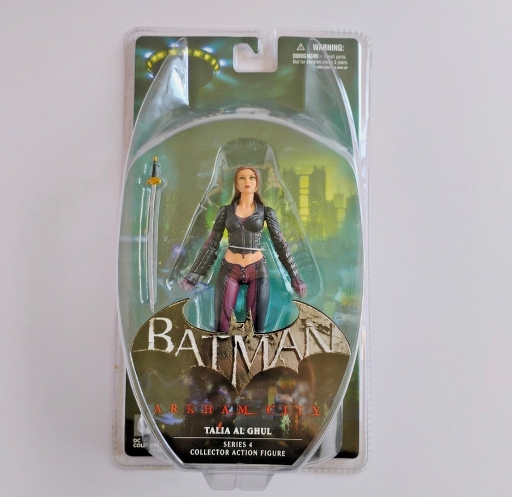 DC DIRECT TALIA AL GHUL BATMAN ARKHAM CITY SERIES 4 ACTION FIGURE NIP