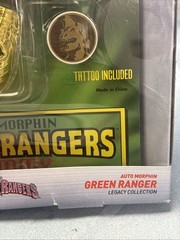 Brand New Sealed JDF Jason David Frank Morphin Green Ranger Tommy Legacy Collect