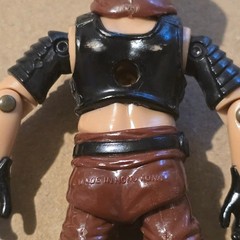 GI Joe Zartan Near Complete Figure 1984 ARAH Cobra Dreadnok w/ Mask & Backpack