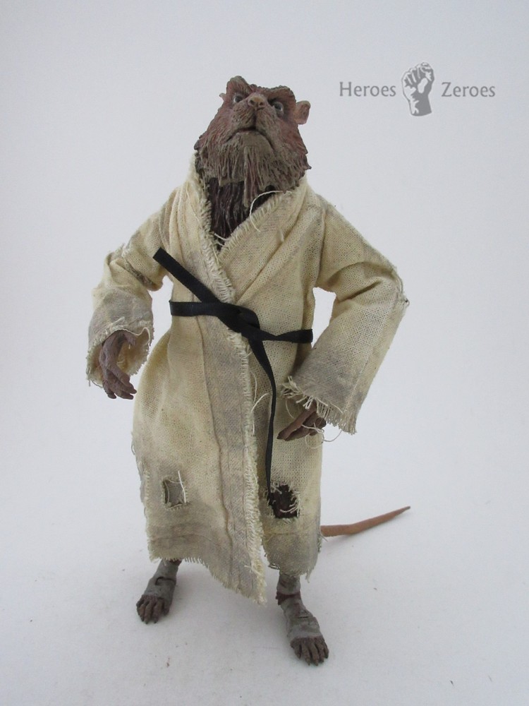 NECA TMNT 1990’s Movie SPLINTER Action Figure with Robe