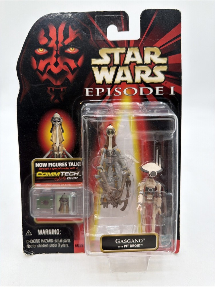 Hasbro Star Wars Episode 1 Gasgano w/Pit Droid Action Figure