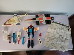 Vintage 1970s Space Toy Lot Mattel Battlestar Galactica & Mego Micronauts As Is