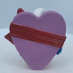 Smurfs 20747 Valentine’s Day Smurf Pink Heart Figure PVC Schleich Peyo Figurine