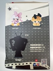 New Popmart Dimoo World Disney Series Vinyl Plush Keychain Single Blind Box Dent