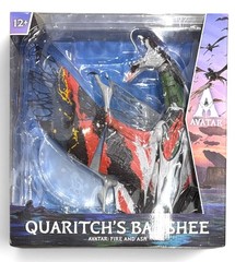 Avatar Fire and Ash Quaritch’s Banshee Mega Action Figure 30″ Wingspawn Not Mint