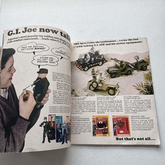 Vintage GI Joe Command Post Yearbook Magazine 1967 Action Reading For Boys