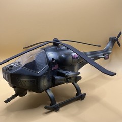 GI Joe 2001 Funrise Hasbro Power U.S. Army Helicopter 2HQ-12 Works Lights Sounds