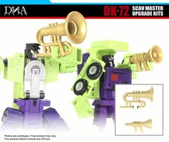 DNA DK-72 Upgrade Kit For SS86 Devastator Scavenger Mixmaster WITH BONUS