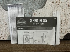 New Mattel Jurassic Park Barbasol Dennis Nedry | SDCC 2020 | Lights and Sounds