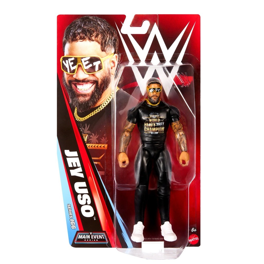 Jey Uso WWE Mattel Main Event Basic Series 166 Wrestling Figure