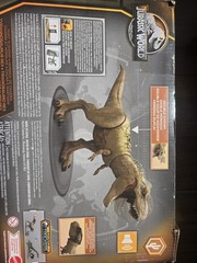 Mattel Jurassic World Dino Trackers T-Rex Toy Kids One Size Tan New HNT62 Sound
