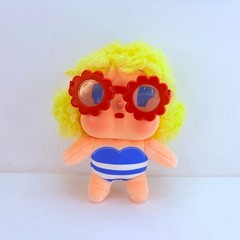 POP MART Crybaby Vacation Mode On Series Plush Figure Toy Dolls – Sunbathing