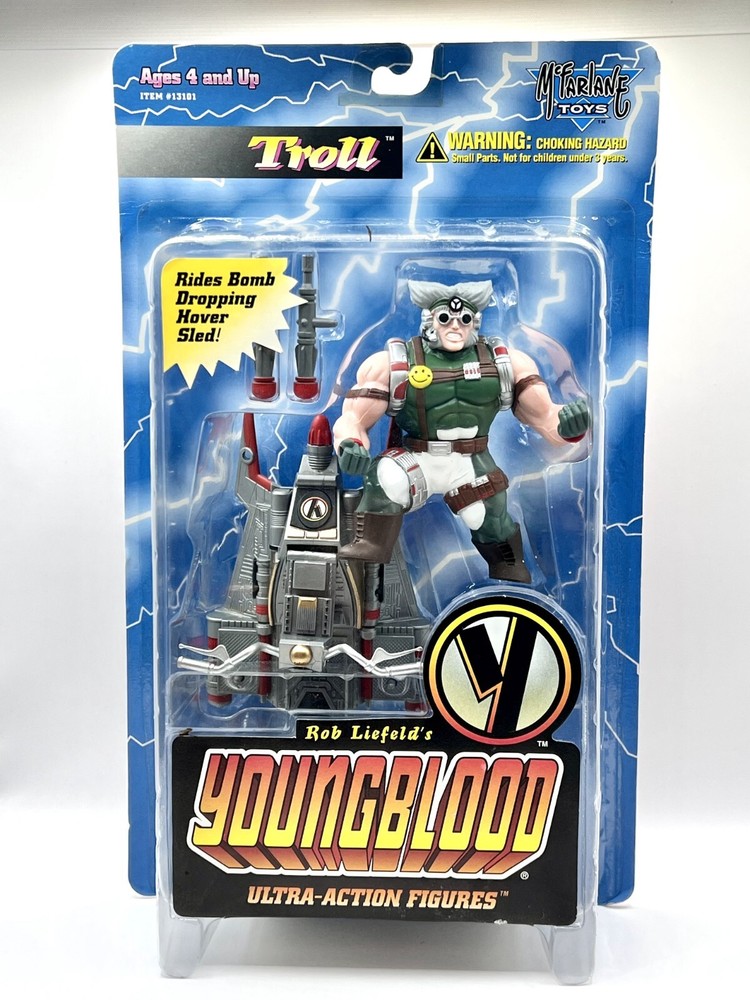 McFarlane Toys Youngblood by Rob Liefeld’s Series 1 Troll Ultra Action Figure