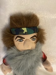 Duck Dynasty Uncle Phil Stuffed Toy Doll Plush A&E Show Collector Item Camo