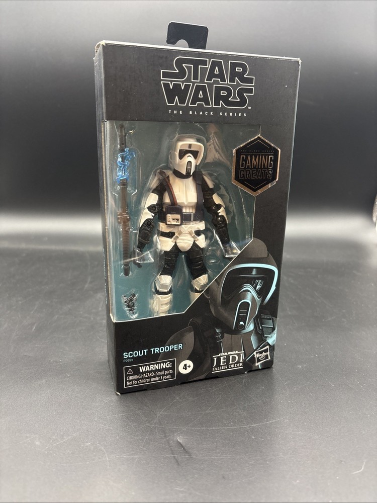 SCOUT TROOPER Star Wars The Black Series 6″ GAMESTOP Gaming Greats