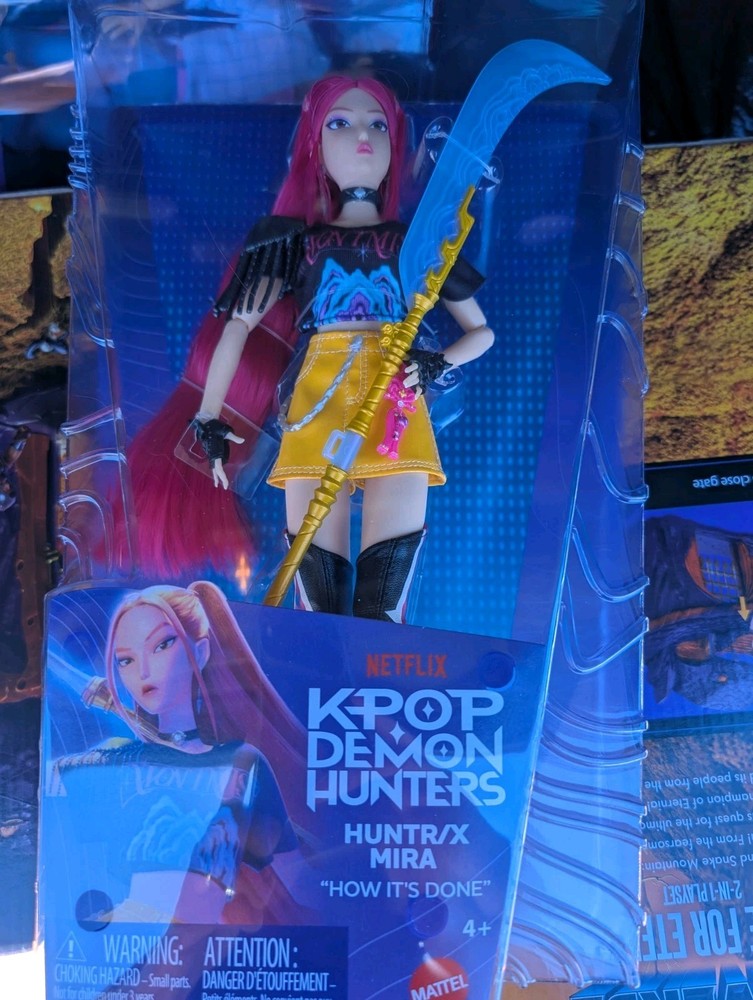 KPop Demon Hunters Huntrix Mira Doll HUNTR/X Mattel