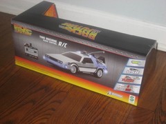 Jada Toys Back to The Future RC Time Machine Hollywood Ride 1:16 Scale DeLorean